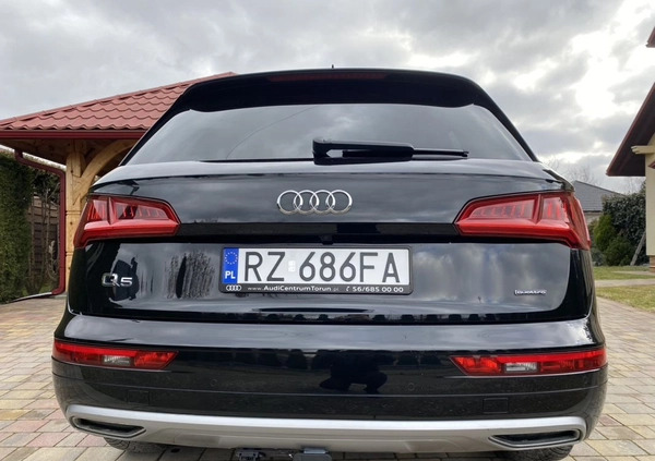 Audi Q5 cena 129900 przebieg: 59000, rok produkcji 2019 z Rzeszów małe 254